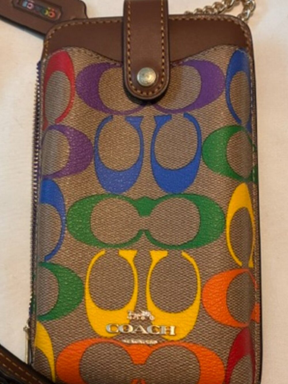 Coach Leather Crossbody Phone Case and Wallet - Never used - Picture 6 of 6